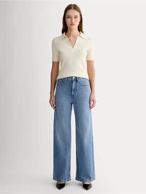 Everlane way high wide leg sailor